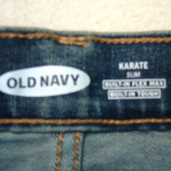 New Old Navy Karate Slim Built in Flex Max Jeans - Picture 5 of 6